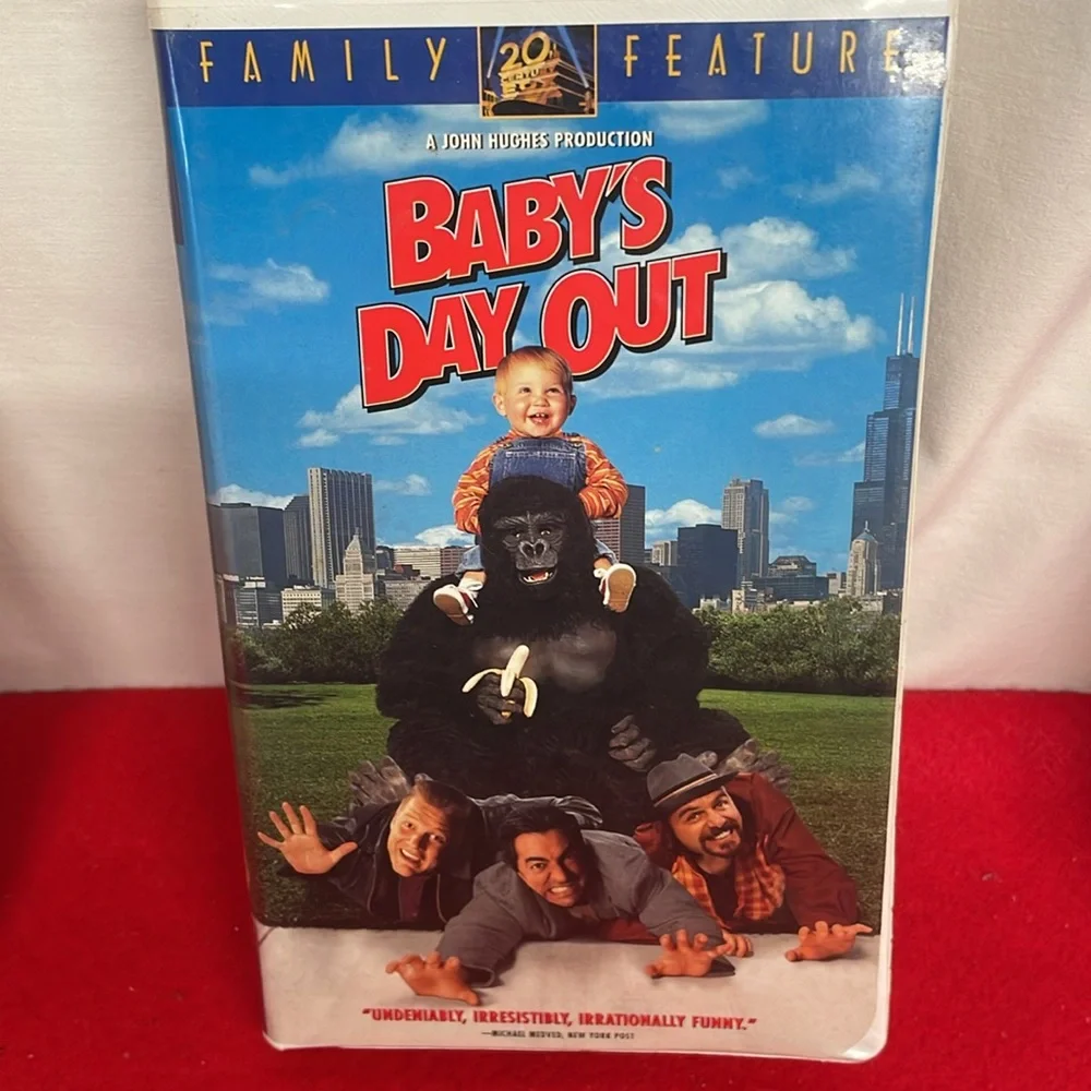 Fox Video VHS Tapes lot of 3 - Babys Day Out - Rookie oftheyear - Poor Little Ri - Picture 3 of 6